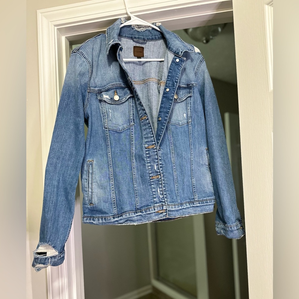 Joe’s Jeans Distressed Jean Jacket